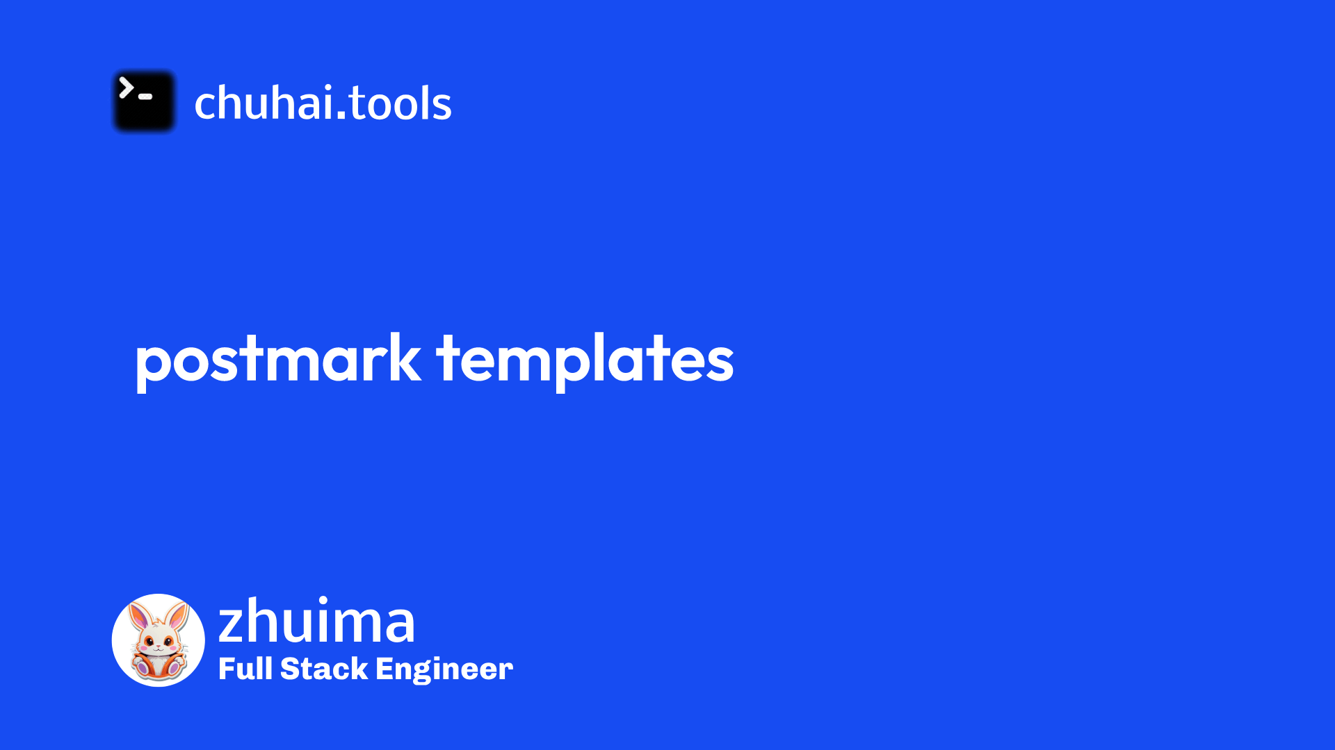 postmark templates ??????????????????????????????